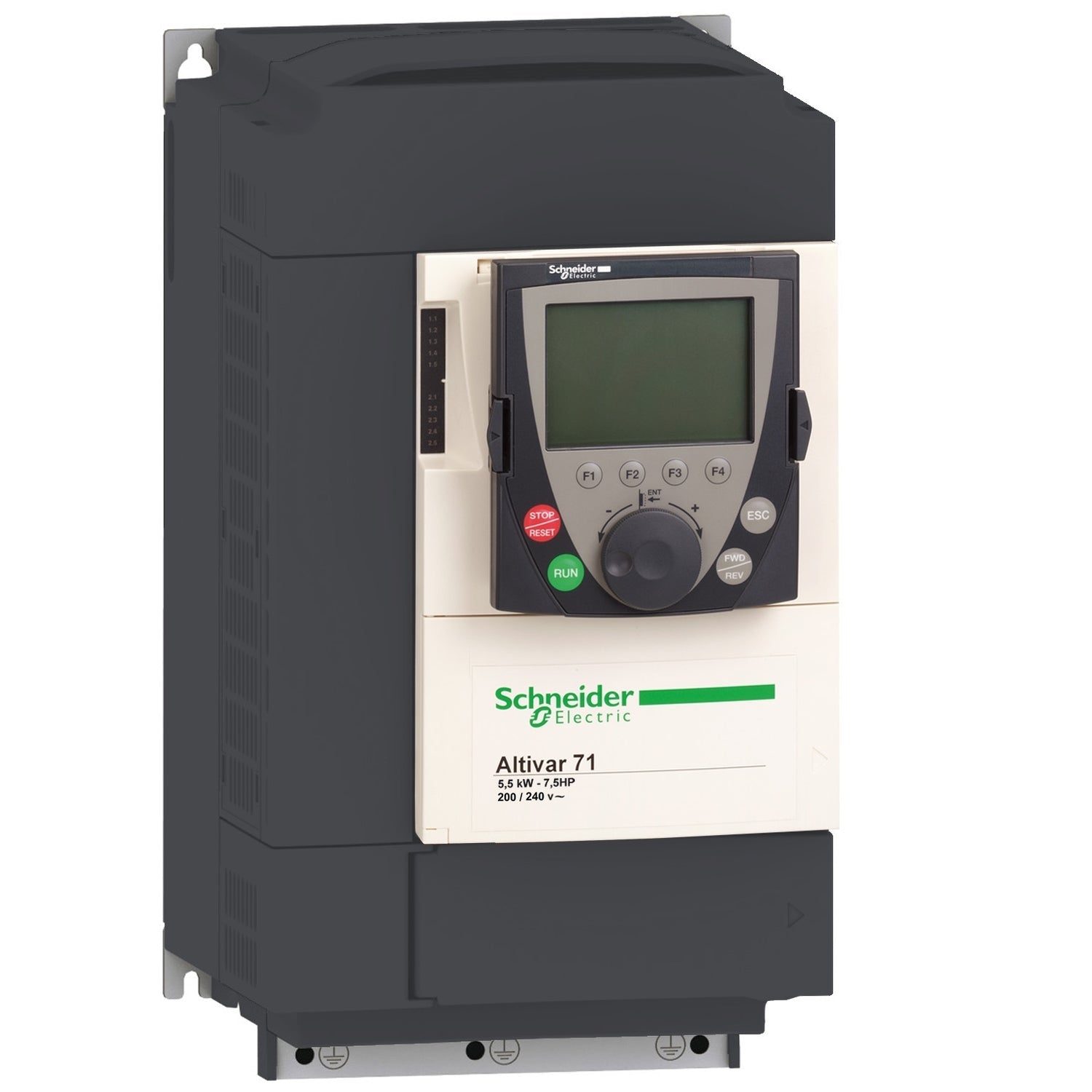 Schneider ATV71HU75N4Z Altivar 71 VFD | 7.5 kW / 10 HP | 480V 3-Phase | Constant Torque-vezhoo