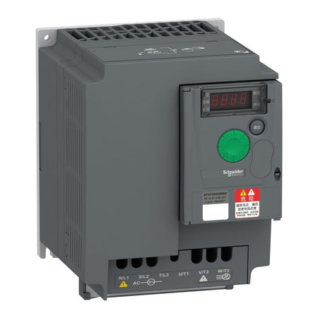 Schneider ATV310HU55N4A Altivar Easy 310 VFD | 5.5 kW / 7.5 HP | 460V 3-Phase | Compact Drive-vezhoo