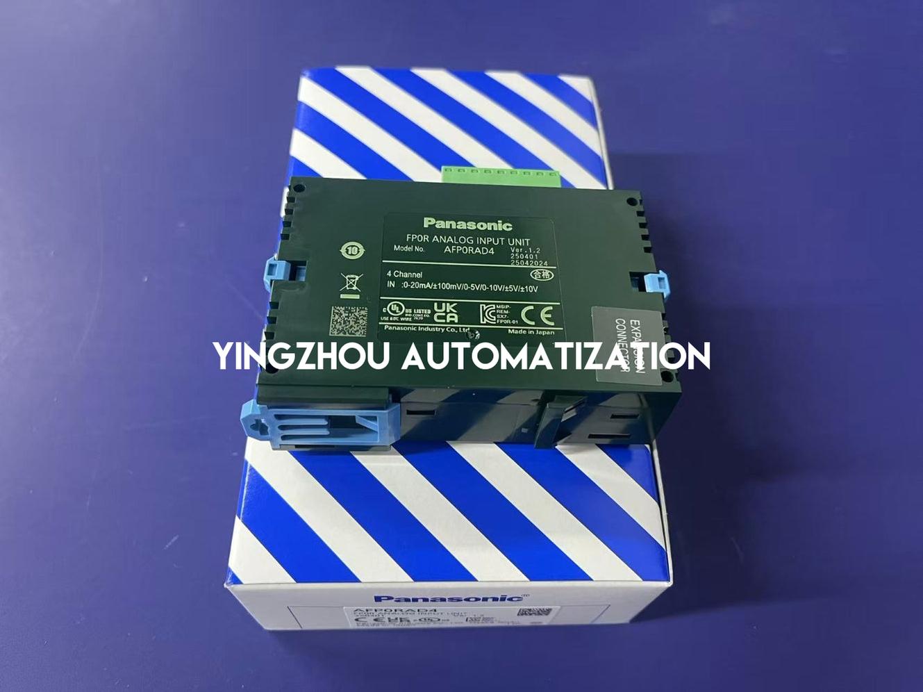 Panasonic AFP0RAD4 Analog Input Expansion Module - FP0R Series, 4 Channels-vezhoo