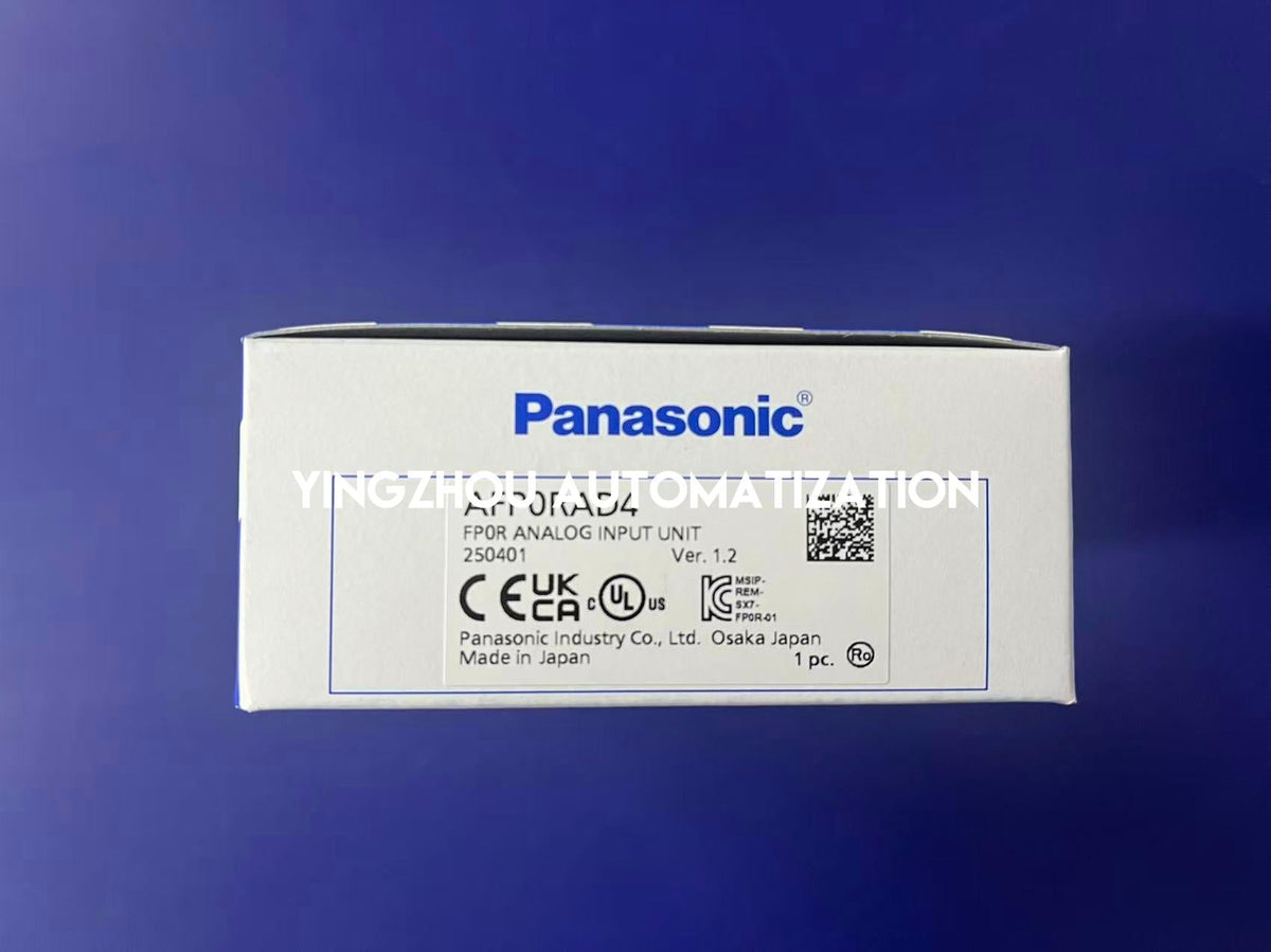 Panasonic AFP0RAD4 Analog Input Expansion Module - FP0R Series, 4 Channels-vezhoo
