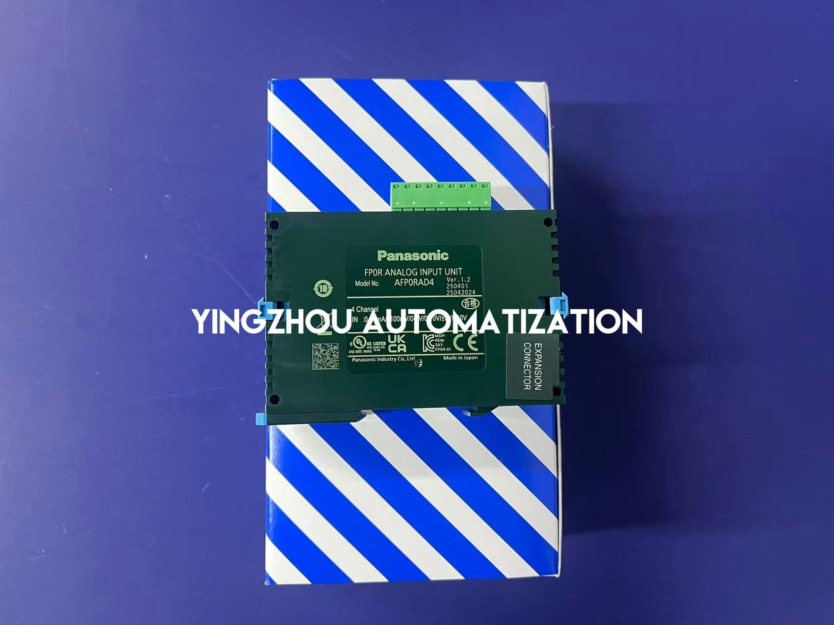Panasonic AFP0RAD4 Analog Input Expansion Module - FP0R Series, 4 Channels-vezhoo
