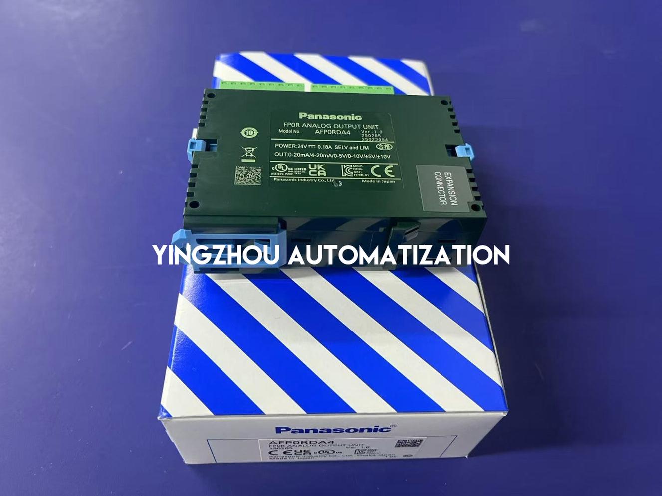 Panasonic AFP0RDA4 Analog Output Expansion Module - FP0R Series, 4 Channels-vezhoo