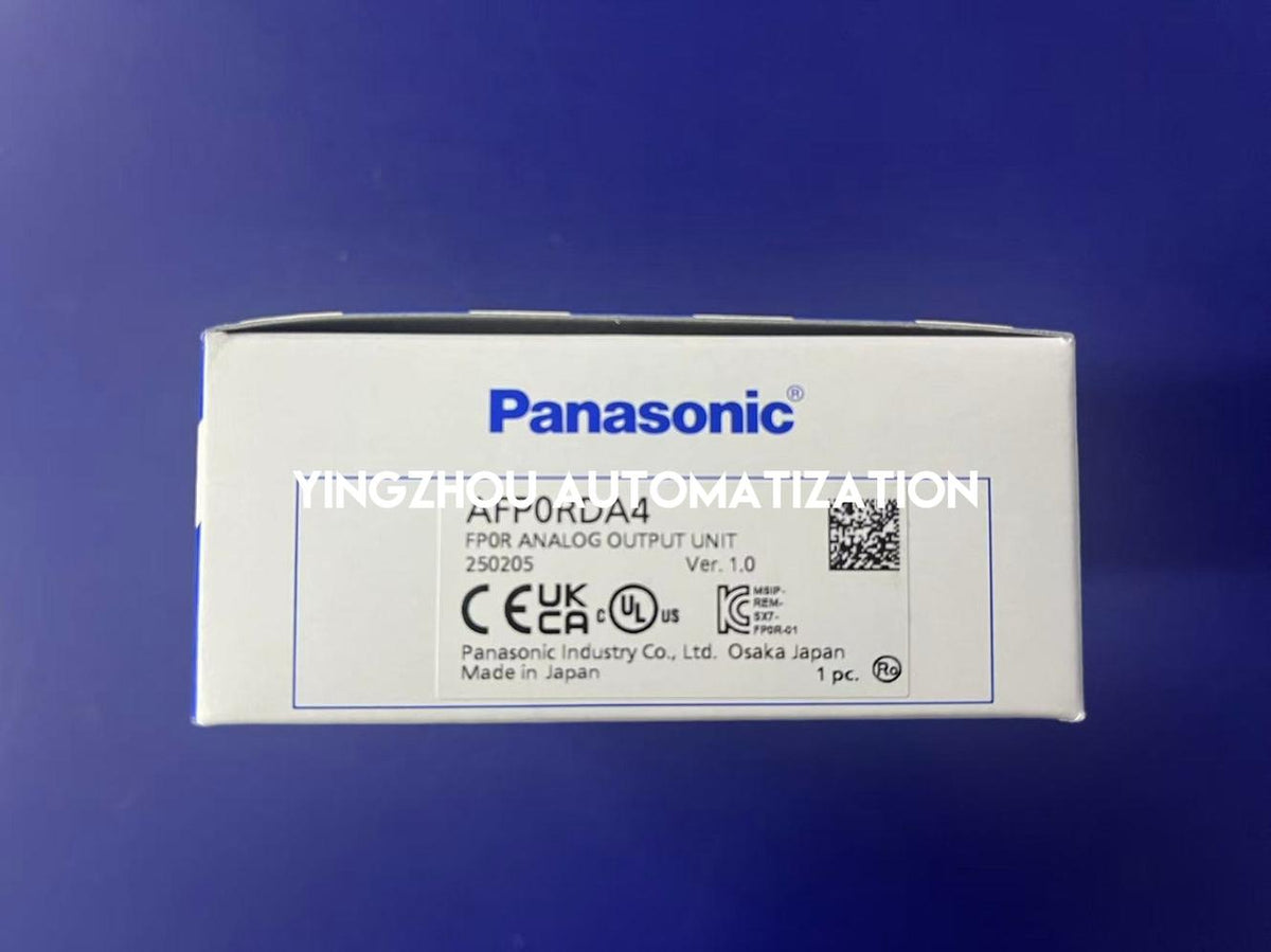 Panasonic AFP0RDA4 Analog Output Expansion Module - FP0R Series, 4 Channels-vezhoo