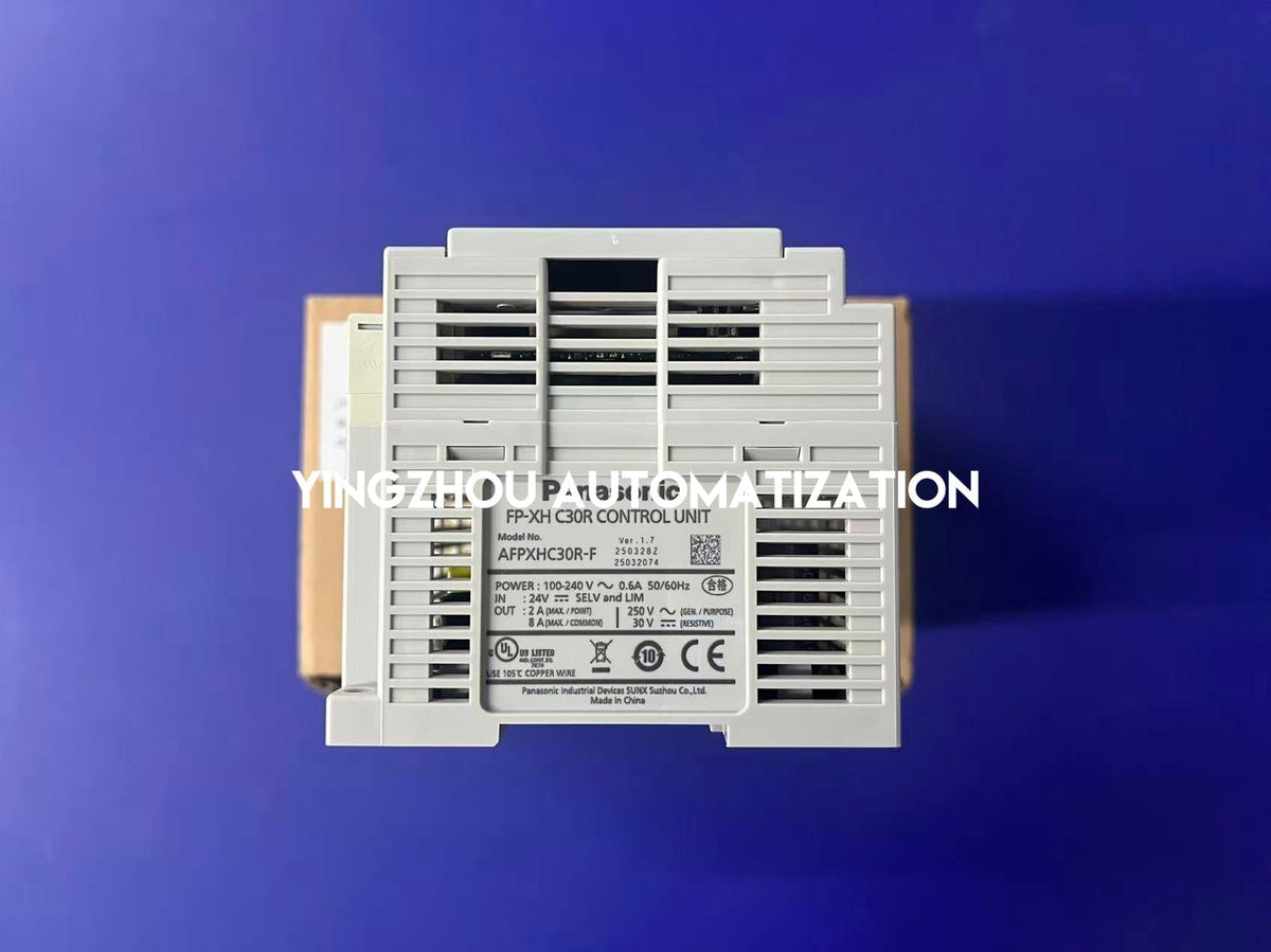 Panasonic AFPXHC30R FP-XH Series High-Speed PLC - 16 Inputs, 14 Relay Outputs, 100-240VAC-vezhoo
