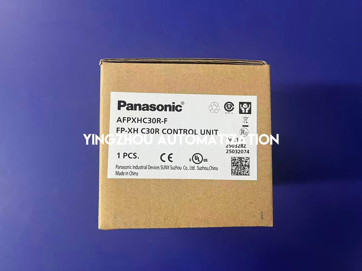 Panasonic AFPXHC30R FP-XH Series High-Speed PLC - 16 Inputs, 14 Relay Outputs, 100-240VAC-vezhoo
