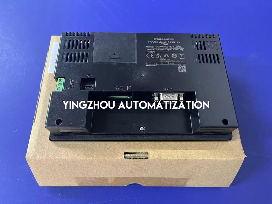 Panasonic AIG707WCL1B2 GT707 Series 7" Wide TFT Color HMI - RS232C, 24VDC-vezhoo