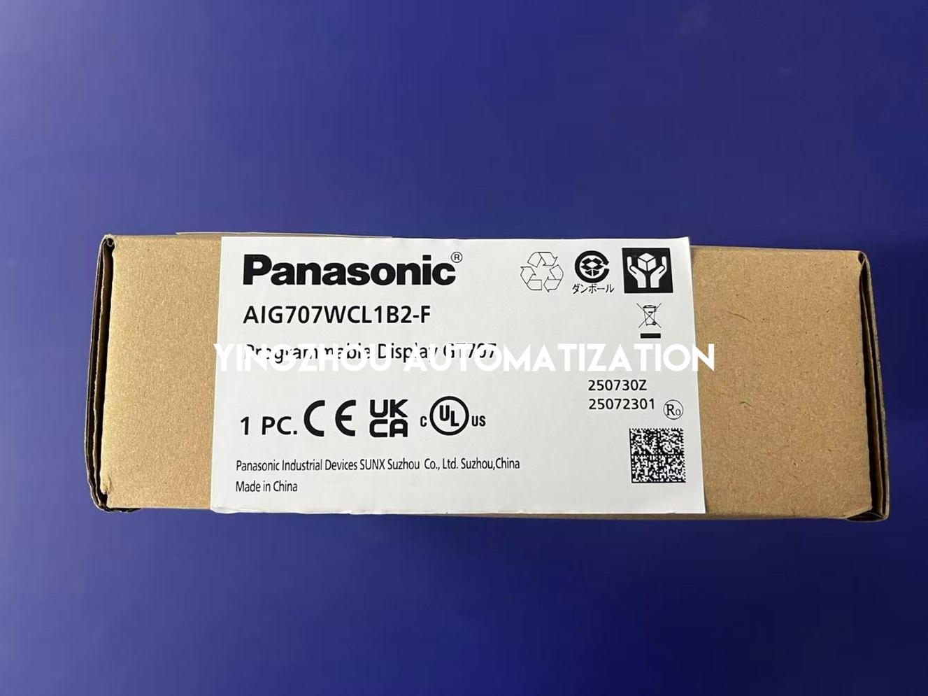 Panasonic AIG707WCL1B2 GT707 Series 7" Wide TFT Color HMI - RS232C, 24VDC-vezhoo