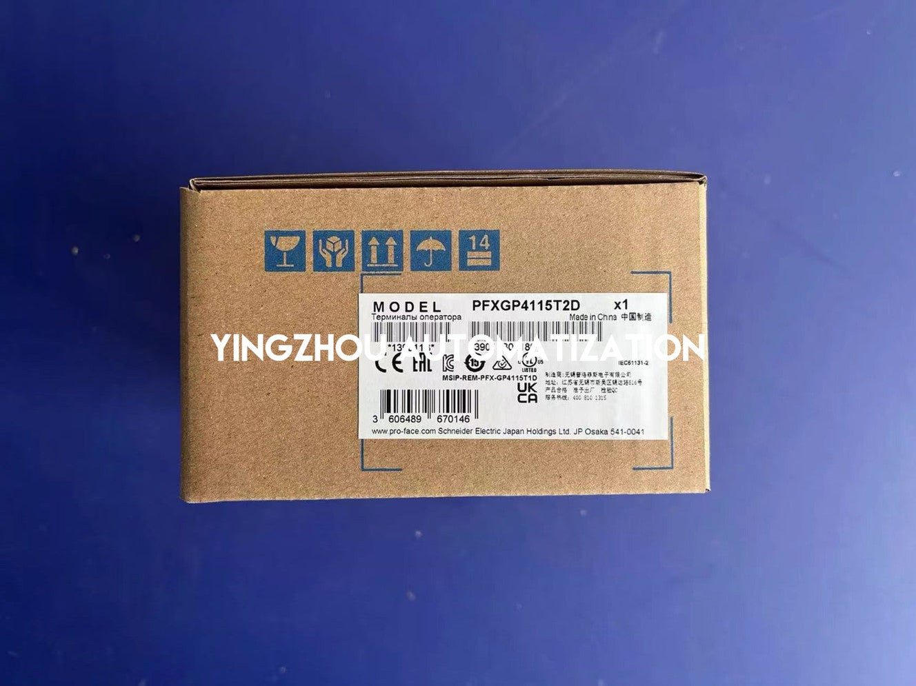 Pro-face PFXGP4115T2D HMI | 4.3" Color TFT Touchscreen, 24VDC, Ethernet & Serial-vezhoo