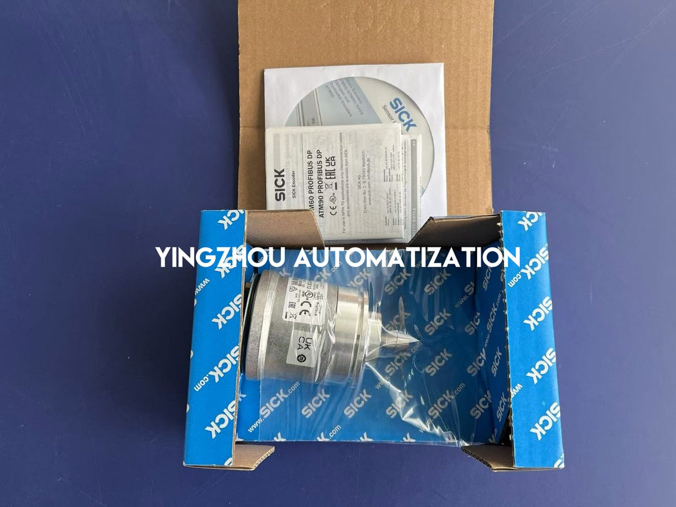 SICK ATM60-P4H13X13 Absolute Multiturn Encoder - 13-bit, PROFIBUS DP, 10mm Shaft-vezhoo