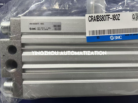 SMC CRA1BS80TF-180Z Rotary Actuator | Rack & Pinion Type | Size 80 | 180° Rotation-vezhoo