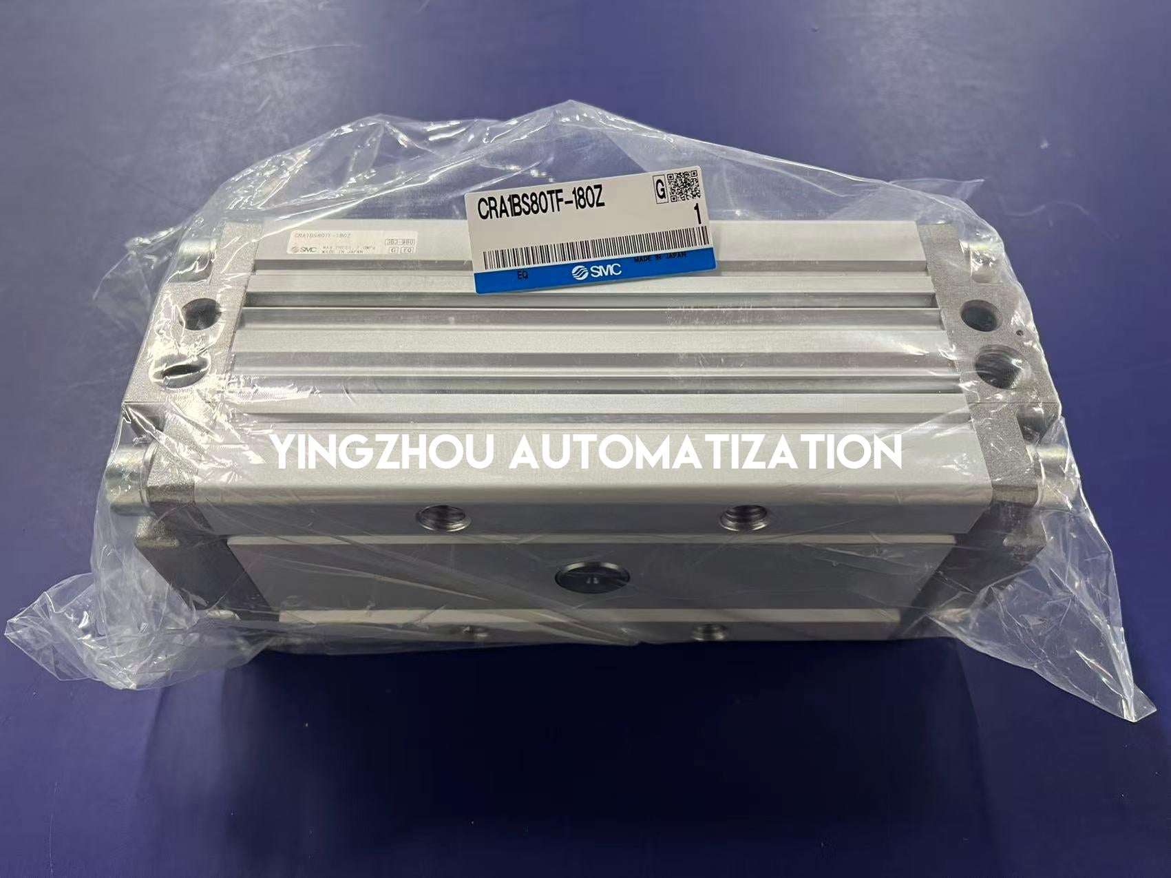 SMC CRA1BS80TF-180Z Rotary Actuator | Rack & Pinion Type | Size 80 | 180° Rotation-vezhoo