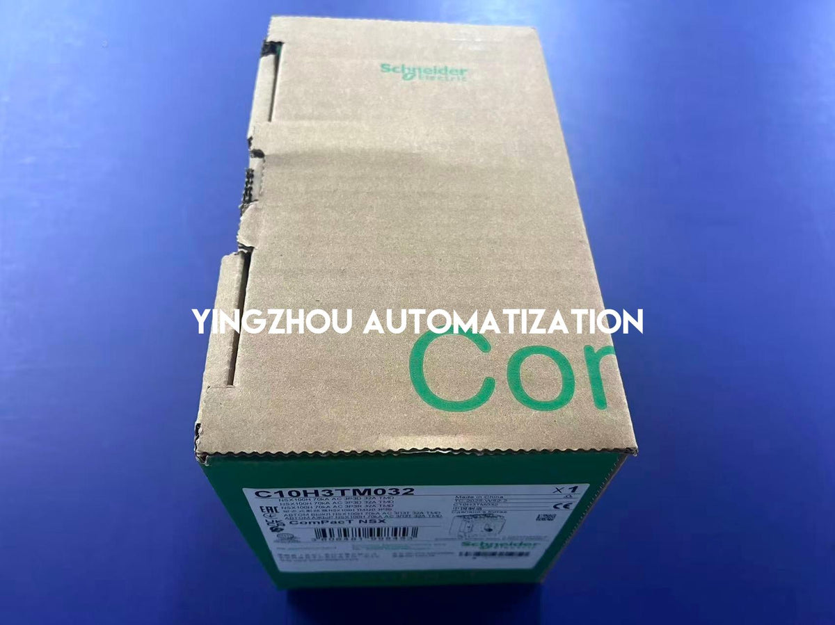 Schneider C10H3TM032 ComPacT NSX100H MCCB | 32A | 3-Pole 3D | 70kA | Thermal-Magnetic-vezhoo
