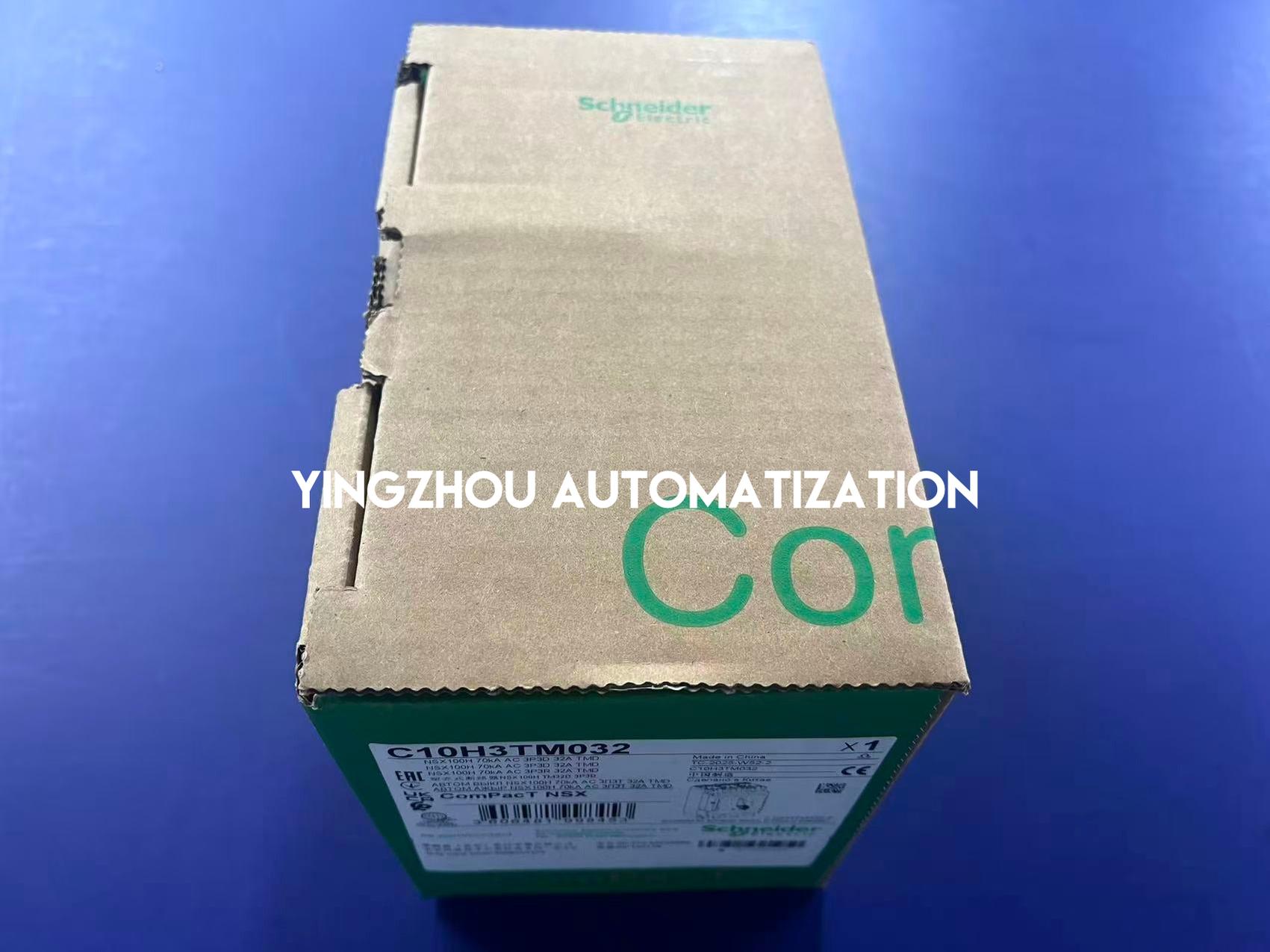 Schneider C10H3TM032 ComPacT NSX100H MCCB | 32A | 3-Pole 3D | 70kA | Thermal-Magnetic-vezhoo