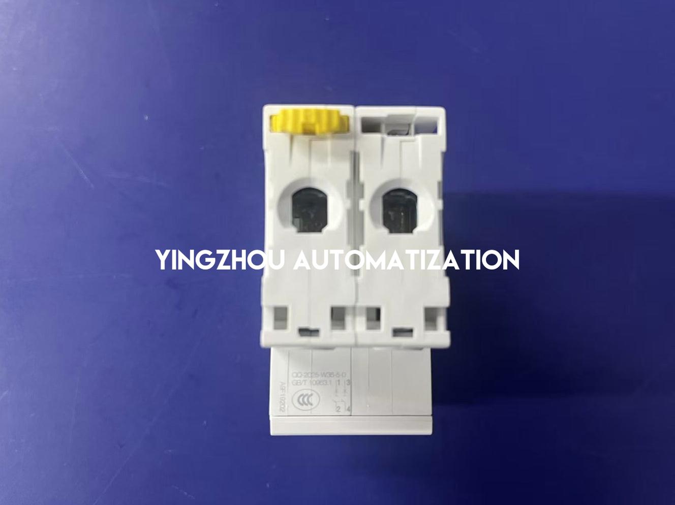 Schneider Electric A9F19202 Acti9 iC60N Circuit Breaker | 2-Pole, 10A, D-Curve, 6kA/10kA-vezhoo