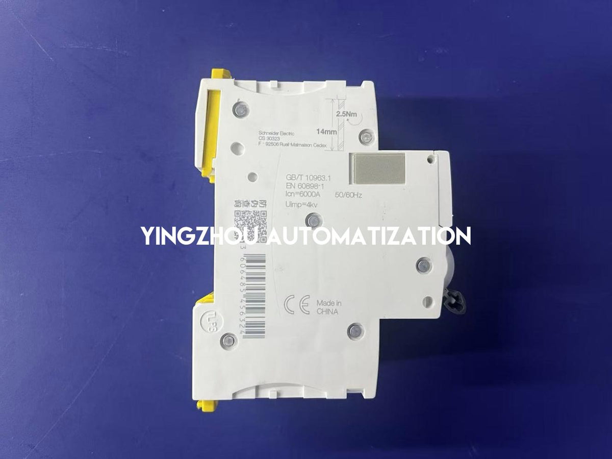 Schneider Electric A9F19204 Acti9 iC60N Circuit Breaker | 2-Pole, 4A, D-Curve, 6kA/10kA-vezhoo