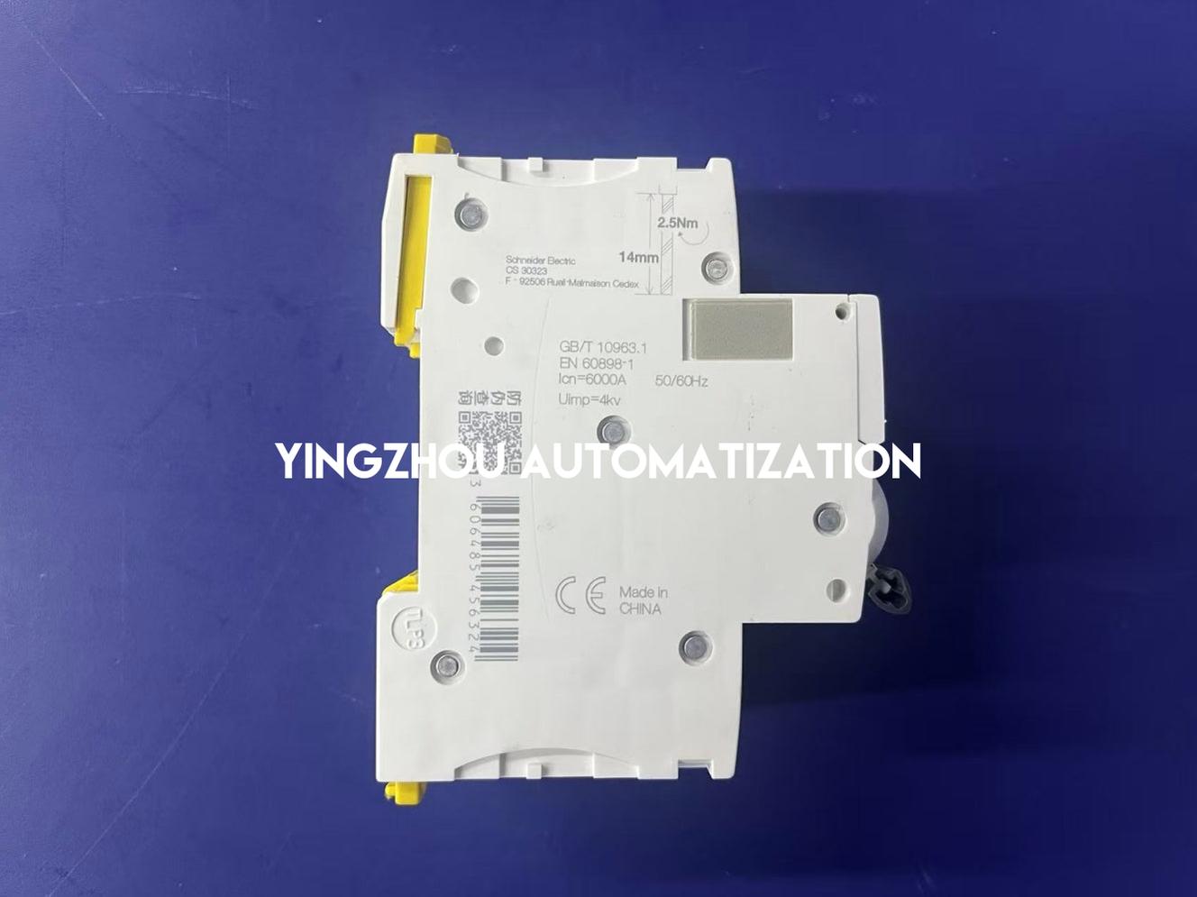 Schneider Electric A9F19204 Acti9 iC60N Circuit Breaker | 2-Pole, 4A, D-Curve, 6kA/10kA-vezhoo