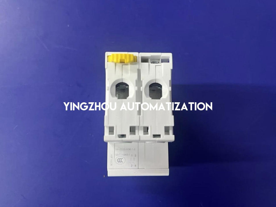 Schneider Electric A9F19206 Acti9 iC60N Circuit Breaker | 2-Pole, 6A, D-Curve, 6kA/10kA-vezhoo