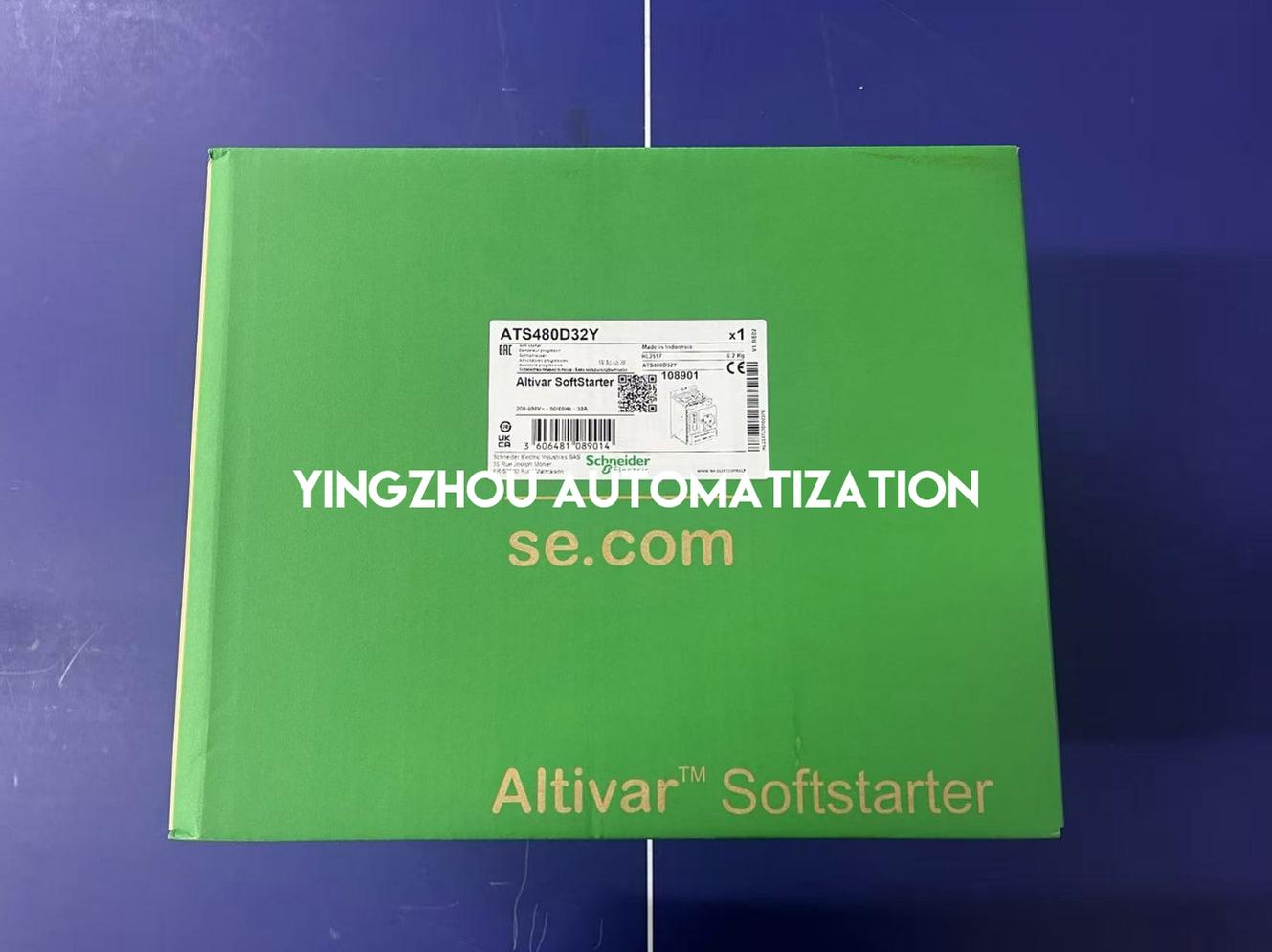 Schneider Electric ATS480D32Y Altistart 480 Soft Starter | 32A, 208-690V AC, Advanced Motor Protection-vezhoo