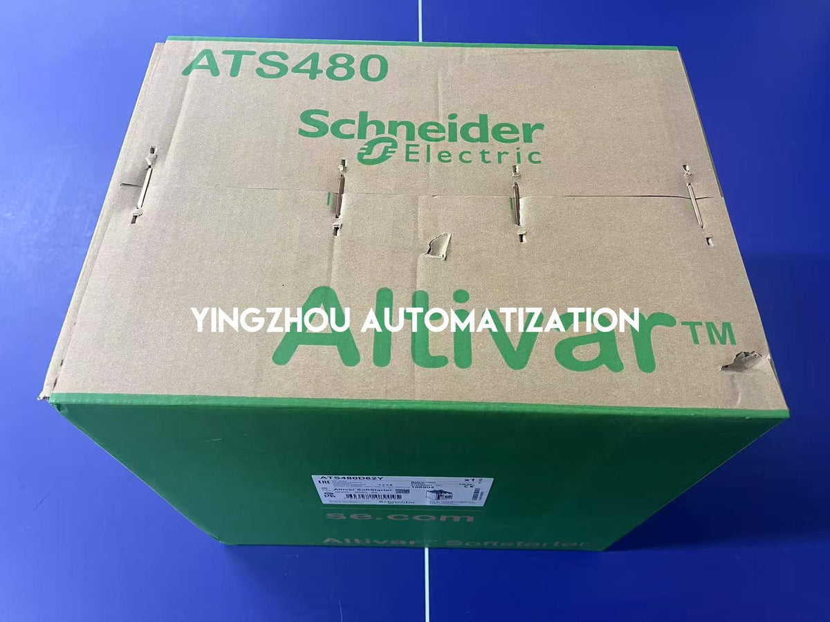 Schneider Electric ATS480D62Y Altistart 480 Soft Starter | 62A, 208-690V AC, High-Performance Motor Control-vezhoo