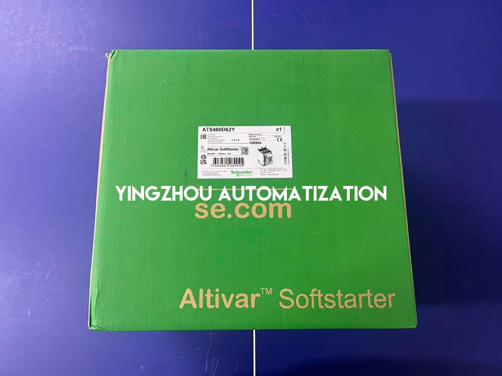 Schneider Electric ATS480D62Y Altistart 480 Soft Starter | 62A, 208-690V AC, High-Performance Motor Control-vezhoo