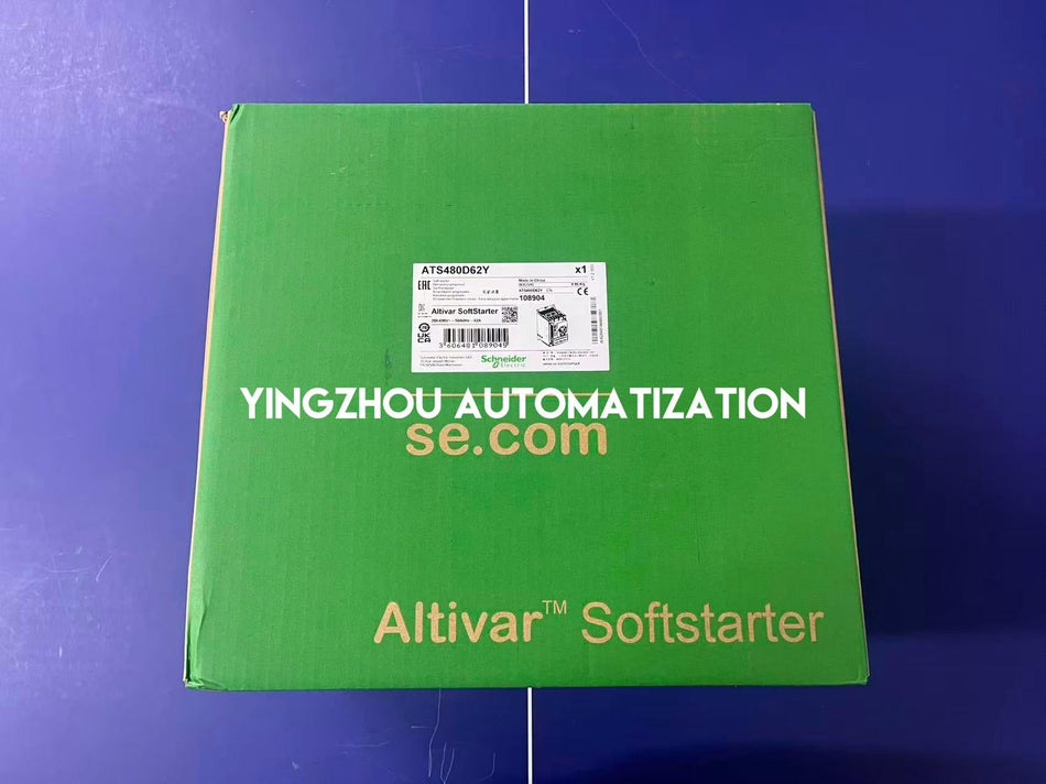 Schneider Electric ATS480D62Y Altistart 480 Soft Starter | 62A, 208-690V AC, High-Performance Motor Control-vezhoo