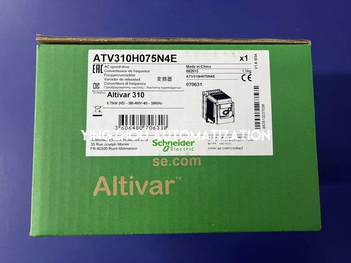 Schneider Electric ATV310H075N4E Altivar Easy 310 VFD | 0.75kW, 1HP, 380-460V 3-Phase-vezhoo