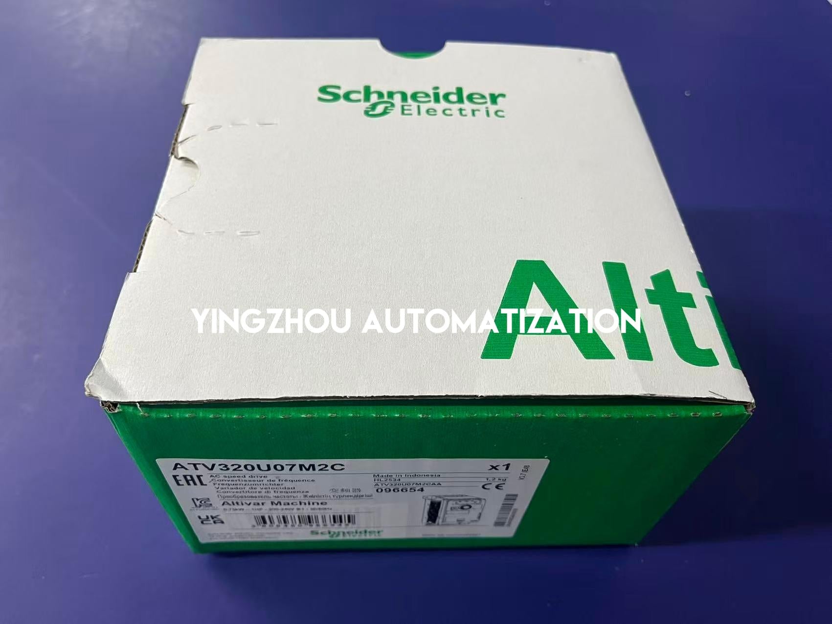 Schneider Electric ATV320U07M2C Altivar Machine VFD | 0.75kW, 1HP, 200-240V Single Phase, Compact-vezhoo