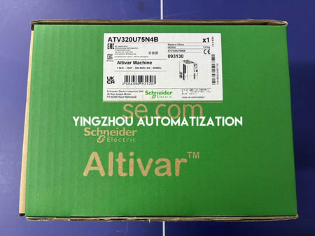 Schneider Electric ATV320U75N4B Altivar Machine VFD | 7.5kW, 10HP, 380-500V 3-Phase, Book Format-vezhoo