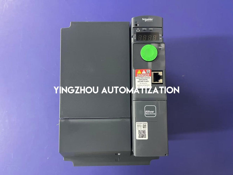 Schneider Electric ATV320U75N4B Altivar Machine VFD | 7.5kW, 10HP, 380-500V 3-Phase, Book Format-vezhoo