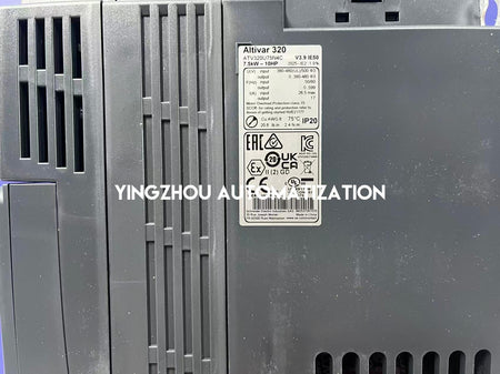 Schneider Electric ATV320U75N4C Altivar Machine VFD | 7.5kW, 10HP, 380-500V, 3-Phase Compact Drive-vezhoo