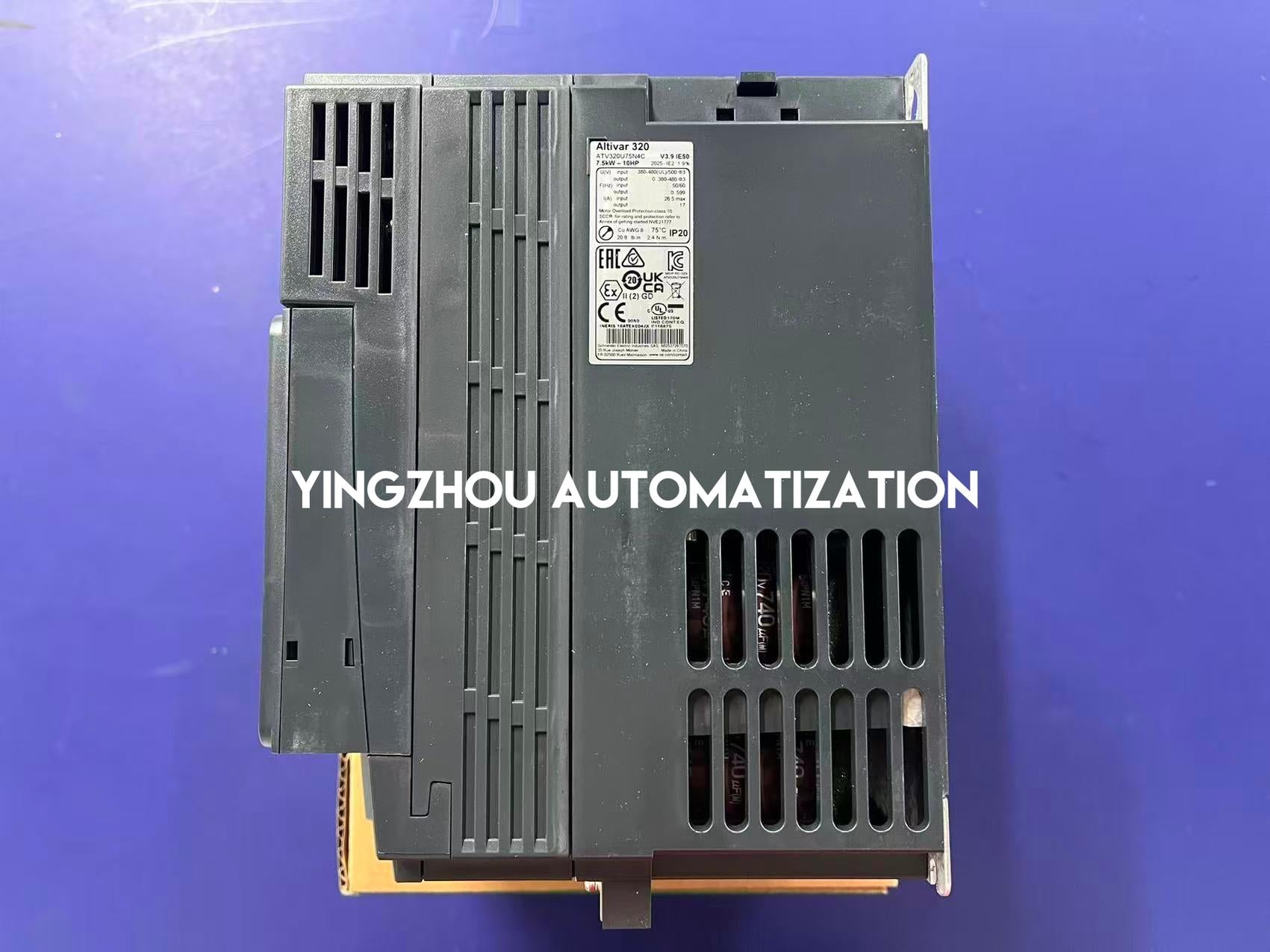 Schneider Electric ATV320U75N4C Altivar Machine VFD | 7.5kW, 10HP, 380-500V, 3-Phase Compact Drive-vezhoo