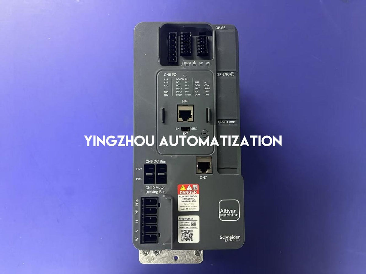 Schneider Electric ATV340U55N4 Altivar Machine VFD | 5.5kW, 7.5HP, 380-480V 3-Phase, High Performance-vezhoo