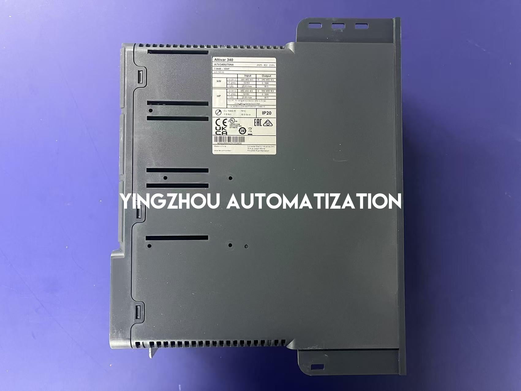 Schneider Electric ATV340U75N4 Altivar Machine VFD | 7.5kW, 10HP, 380-480V 3-Phase, High Performance-vezhoo