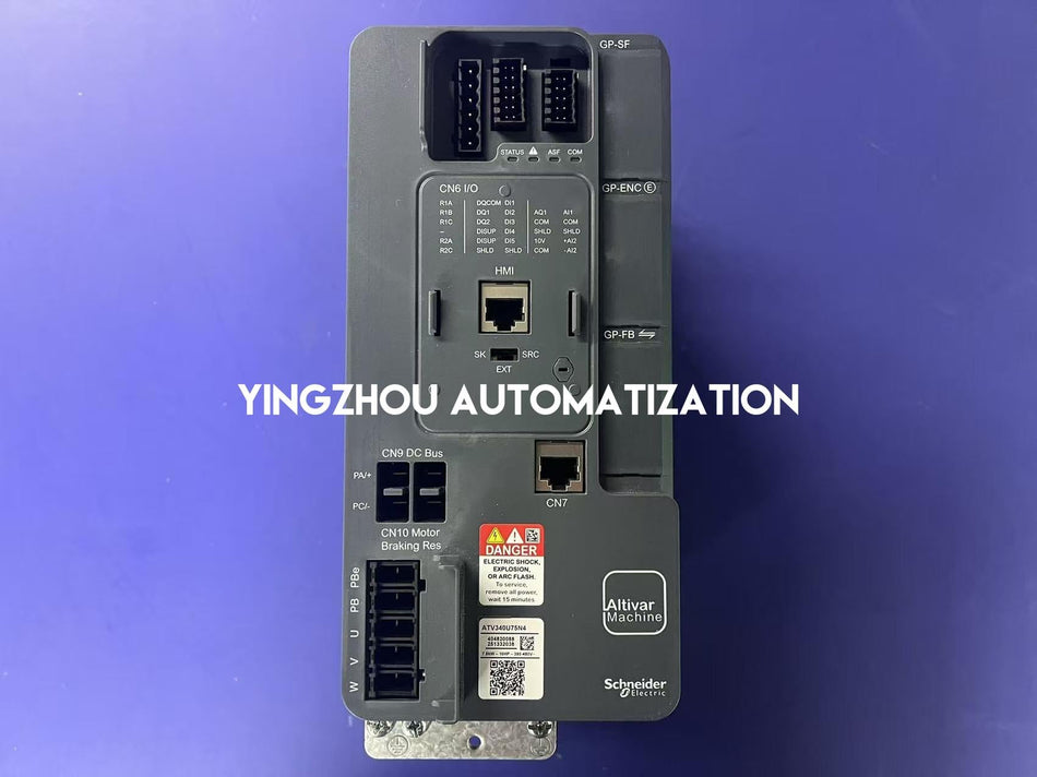 Schneider Electric ATV340U75N4 Altivar Machine VFD | 7.5kW, 10HP, 380-480V 3-Phase, High Performance-vezhoo