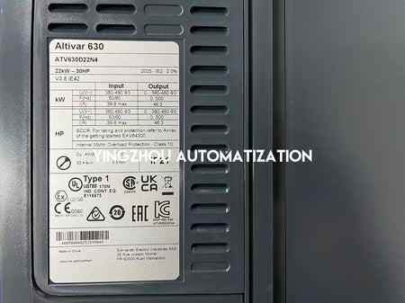 Schneider Electric ATV630D22N4 Altivar Process 630 VFD - 22kW (30HP) 380-480V 3-Ph | Brand New Original Sealed-vezhoo