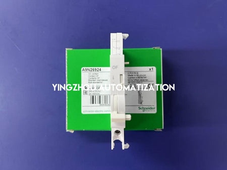 Schneider Electric Acti9 A9N26924 OF Auxiliary Contact | Open/Close Status Indicator, 100mA to 6A-vezhoo