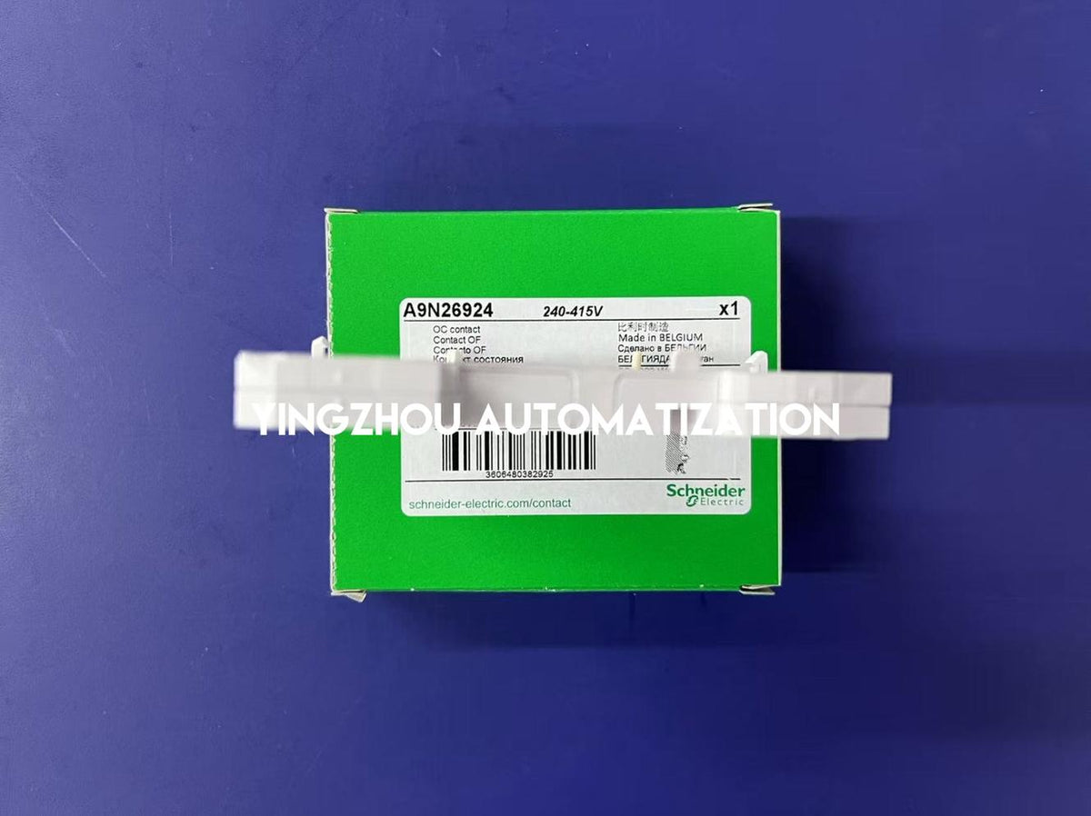 Schneider Electric Acti9 A9N26924 OF Auxiliary Contact | Open/Close Status Indicator, 100mA to 6A-vezhoo