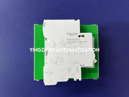 Schneider Electric Acti9 A9N26924 OF Auxiliary Contact | Open/Close Status Indicator, 100mA to 6A-vezhoo