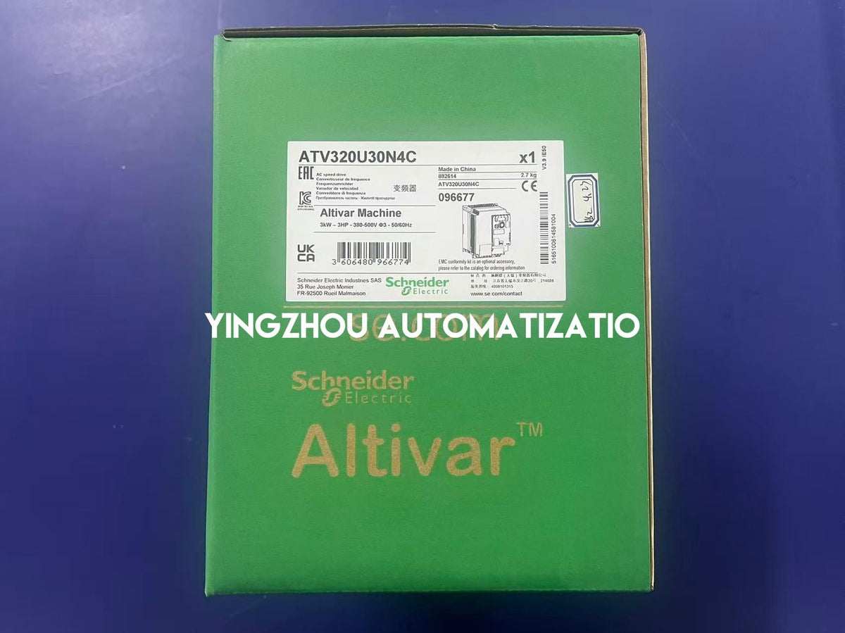 Schneider Electric Altivar ATV320 | ATV320U30N4C | 3.0kW 4.0HP | 380-500V | 3-Phase Compact VFD-vezhoo