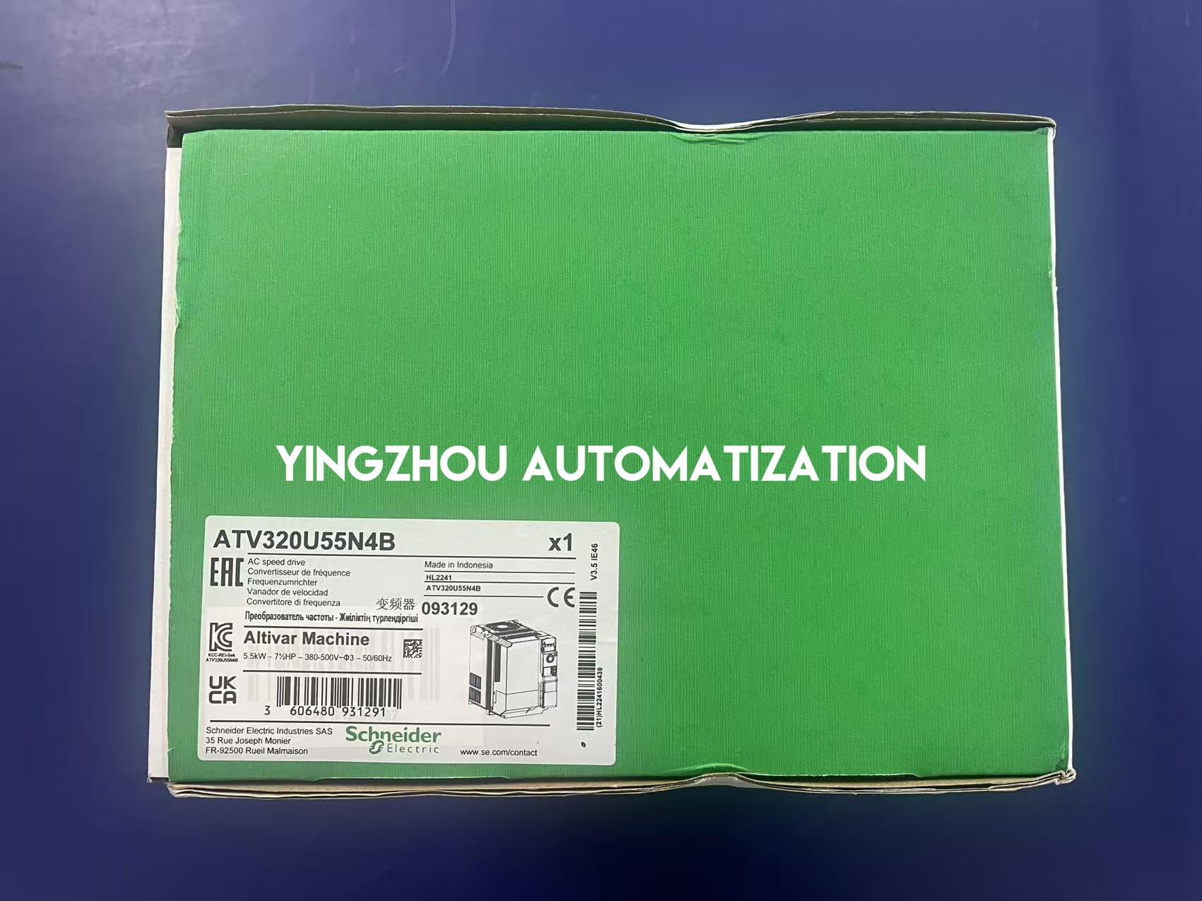 Schneider Electric Altivar ATV320 | ATV320U55N4B | 5.5kW 7.5HP | 380-500V | 3-Phase Book VFD-vezhoo