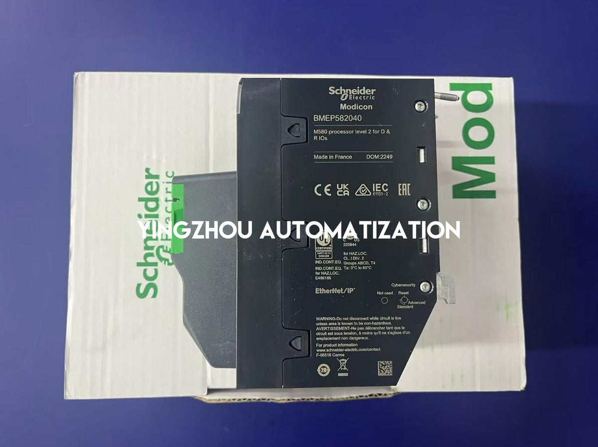 Schneider Electric BMEP582040 Modicon M580 CPU | 8MB, 2048 I/O, Ethernet/IP-vezhoo