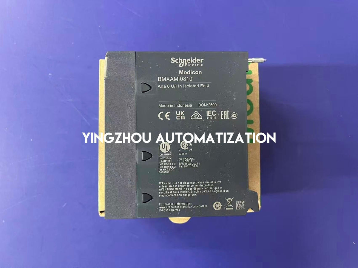 Schneider Electric BMXAMI0810 Modicon X80 Analog Input Module | 8-Channel, Voltage & Current-vezhoo