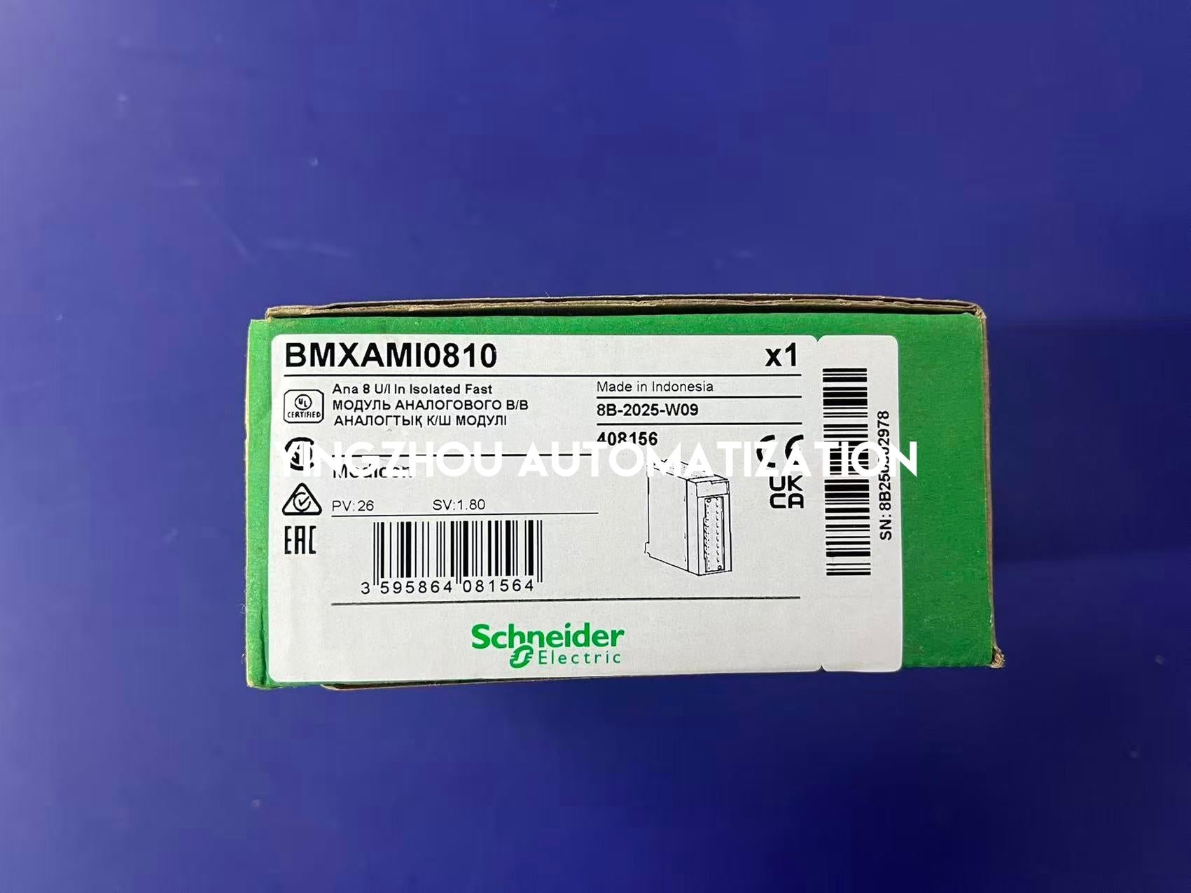 Schneider Electric BMXAMI0810 Modicon X80 Analog Input Module | 8-Channel, Voltage & Current-vezhoo