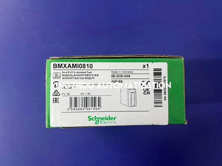 Schneider Electric BMXAMI0810 Modicon X80 Analog Input Module | 8-Channel, Voltage & Current-vezhoo