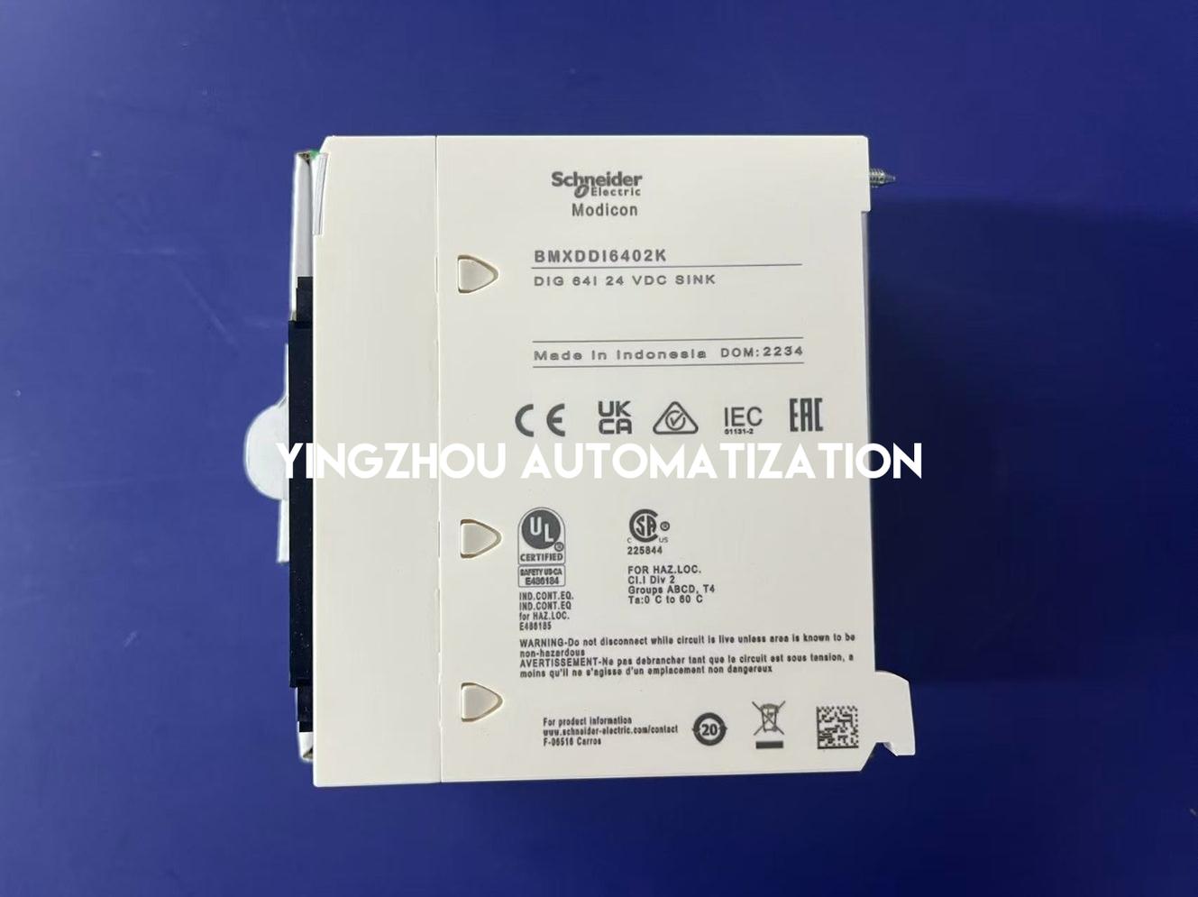 Schneider Electric BMXDDI6402K Modicon X80 Digital Input Module | 64-Channel, 24V DC, Sink/Source-vezhoo