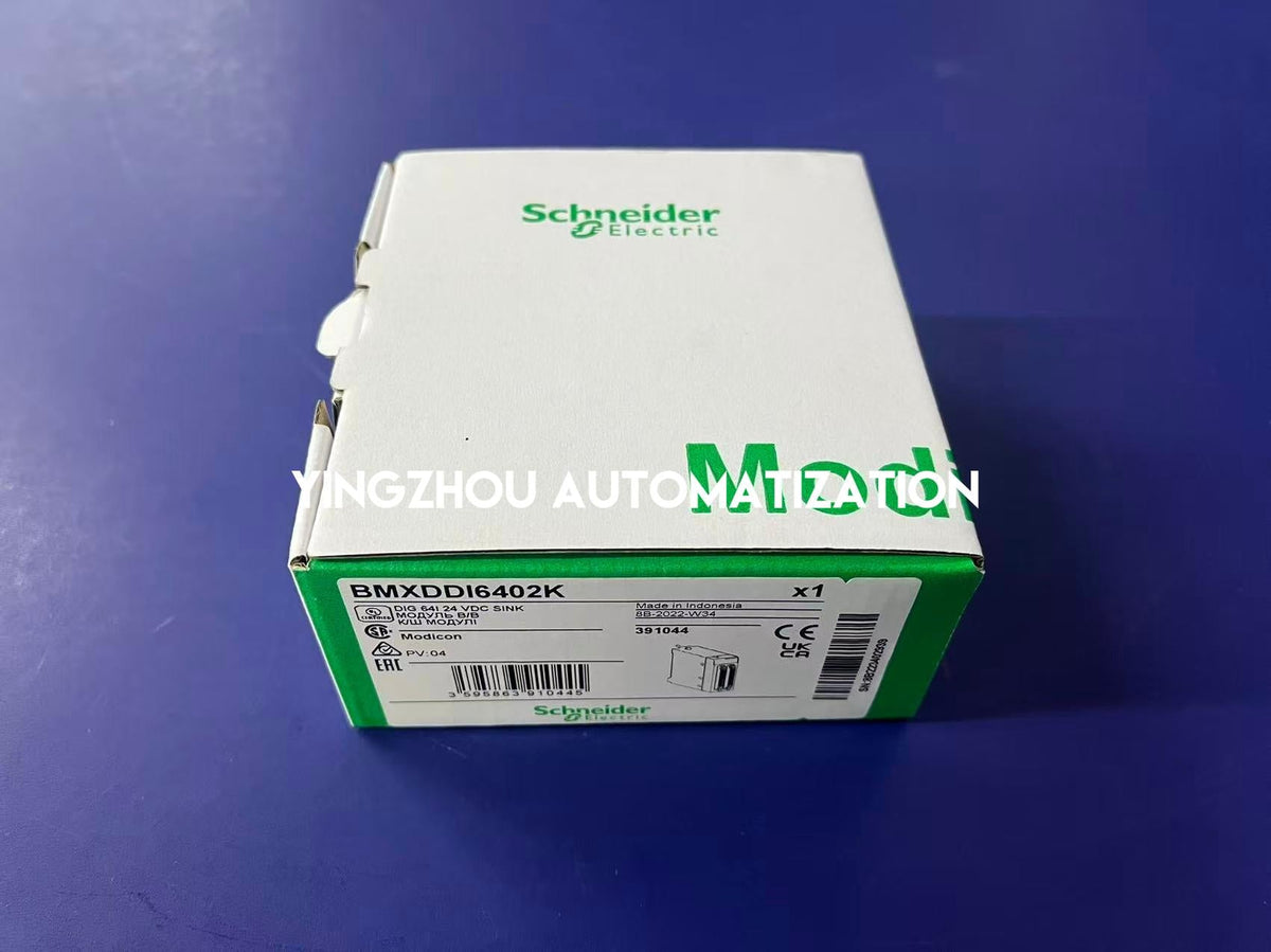 Schneider Electric BMXDDI6402K Modicon X80 Digital Input Module | 64-Channel, 24V DC, Sink/Source-vezhoo