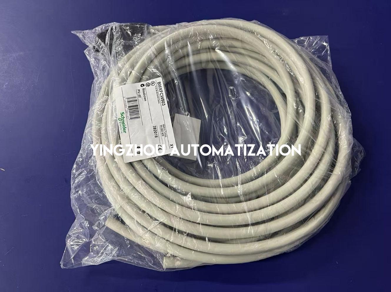 Schneider Electric BMXFCW503 Modicon X80 I/O Cable | 40-Way, 5 Meters, for 32-Channel Modules-vezhoo
