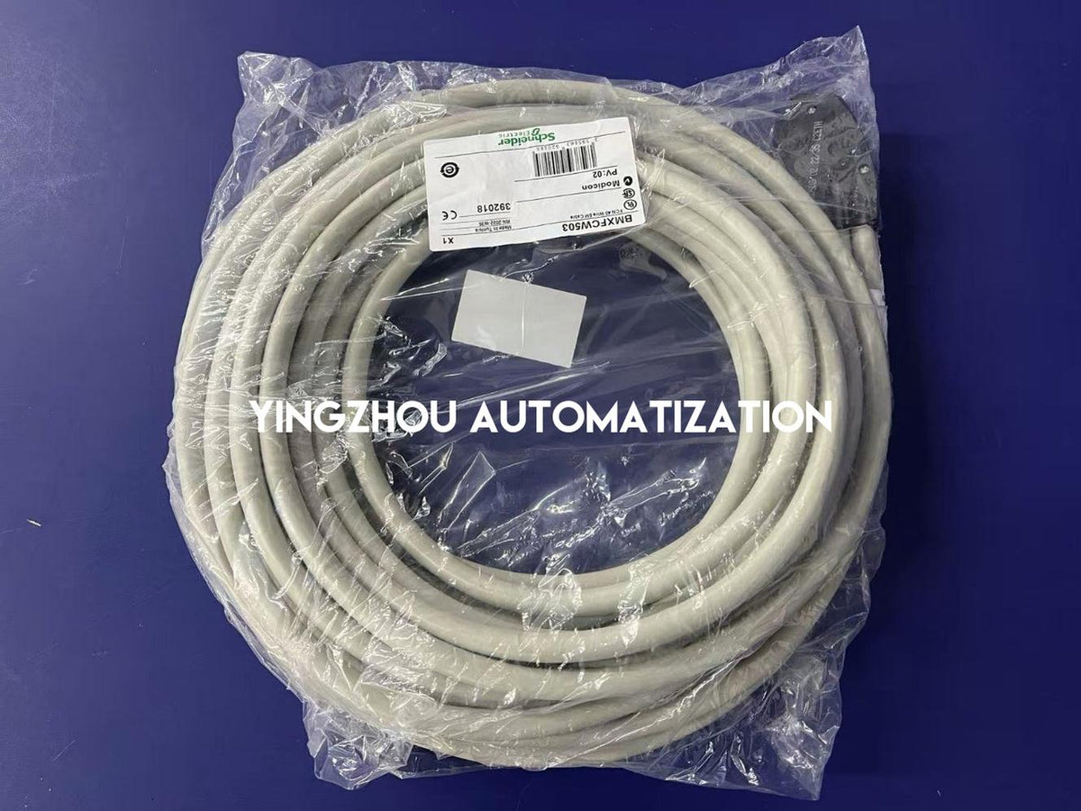 Schneider Electric BMXFCW503 Modicon X80 I/O Cable | 40-Way, 5 Meters, for 32-Channel Modules-vezhoo