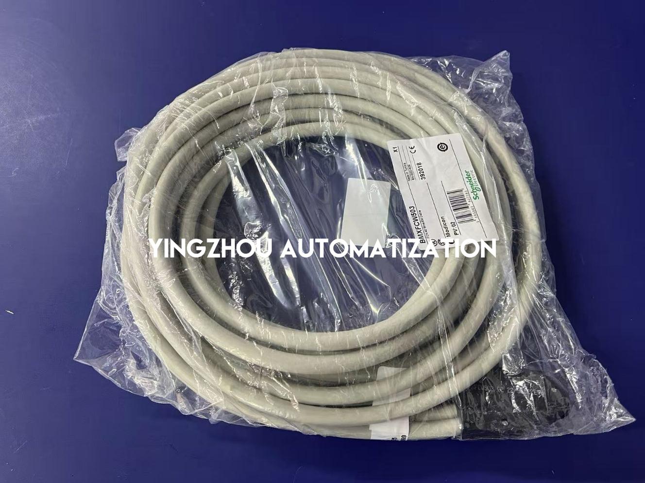 Schneider Electric BMXFCW503 Modicon X80 I/O Cable | 40-Way, 5 Meters, for 32-Channel Modules-vezhoo