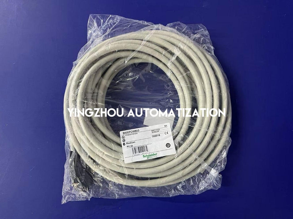 Schneider Electric BMXFCW503 Modicon X80 I/O Cable | 40-Way, 5 Meters, for 32-Channel Modules-vezhoo